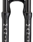 Manitou Circus Expert Suspension Fork - 26" 100 mm 20 x 110 mm 41 mm Offset Gloss BLK Straight Steerer