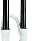 Manitou Circus Expert Suspension Fork - 26" 100 mm 20 x 110 mm 41 mm Offset Gloss White Straight Steerer