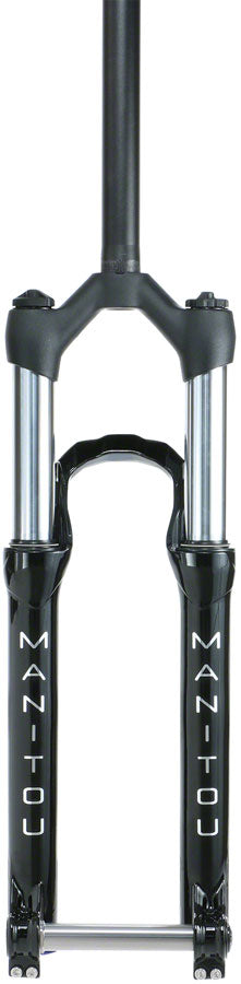 Manitou Circus Comp Suspension Fork - 26&quot; 100 mm 20 x 110 mm 41 mm Offset Gloss BLK Straight Steer