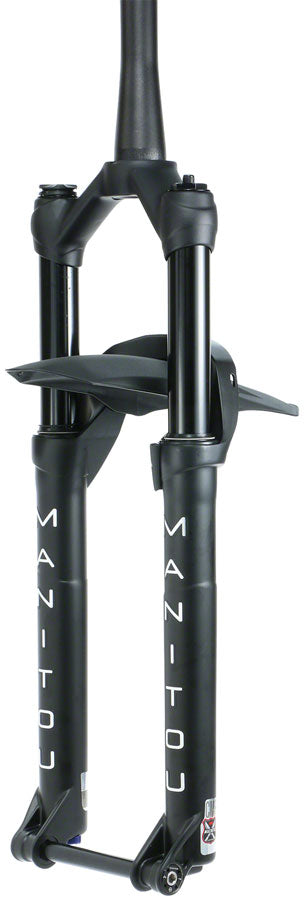 Manitou Machete Suspension Fork - 27.5&quot; 120 mm 15 x 110 mm 44 mm Offset Matte BLK