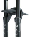 Manitou Machete Suspension Fork - 27.5" 120 mm 15 x 110 mm 44 mm Offset Matte BLK