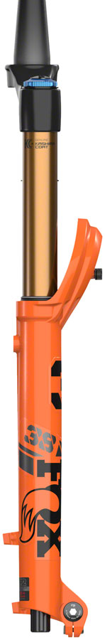 FOX 38 Factory Suspension Fork - 27.5&quot; 170mm 15 x 110mm 44mm Offset Orange Grip2