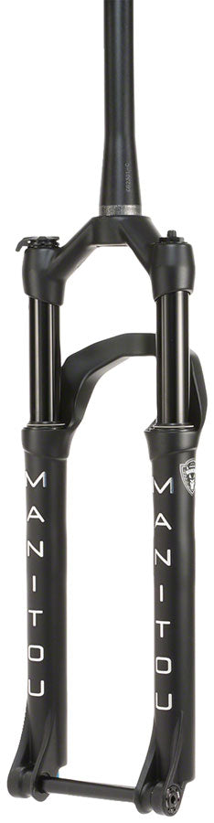 Manitou Markhor Suspension Fork - 29&quot; 100 mm 15 x 110 mm 51 mm Offset Matte BLK