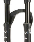 Manitou Markhor Suspension Fork - 29" 100 mm 15 x 110 mm 51 mm Offset Matte BLK