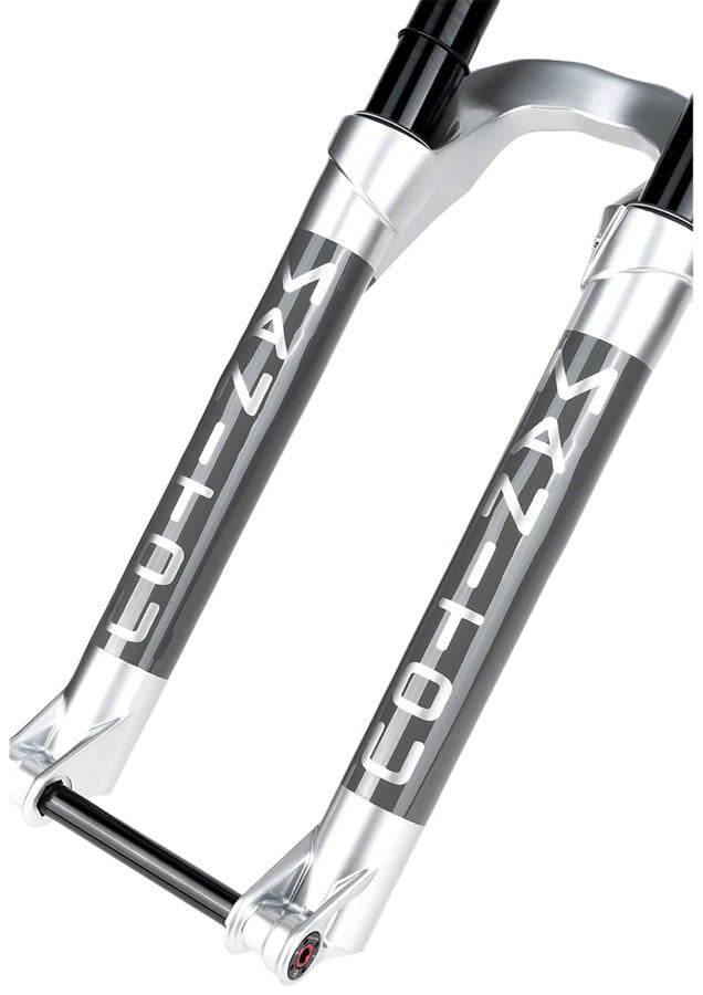 Manitou Mattoc Pro Suspension Fork - 29&quot; 140 mm 15 x 110 mm 44 mm Offset Limited Edition Silver