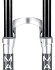 Manitou Mattoc Pro Suspension Fork - 29" 140 mm 15 x 110 mm 44 mm Offset Limited Edition Silver