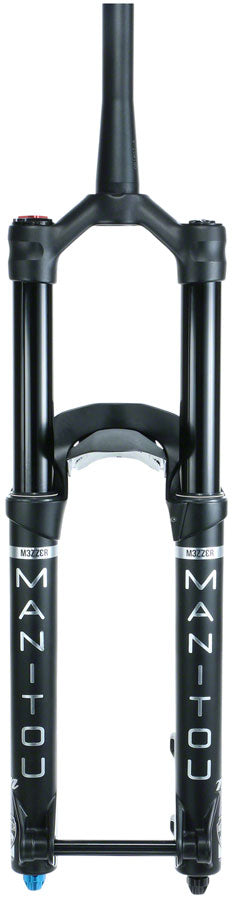Manitou Mezzer Pro Suspension Fork - 27.5&quot; 180 mm 15 x 110 mm 37 mm Offset BLK