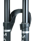 Manitou Mezzer Pro Suspension Fork - 27.5" 180 mm 15 x 110 mm 37 mm Offset BLK