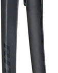 Ritchey WCS Carbon Cross Disc Fork - Tapered 45mm Rake 12mm Thru Axle Flat Mount 2020 Model Matte Carbon