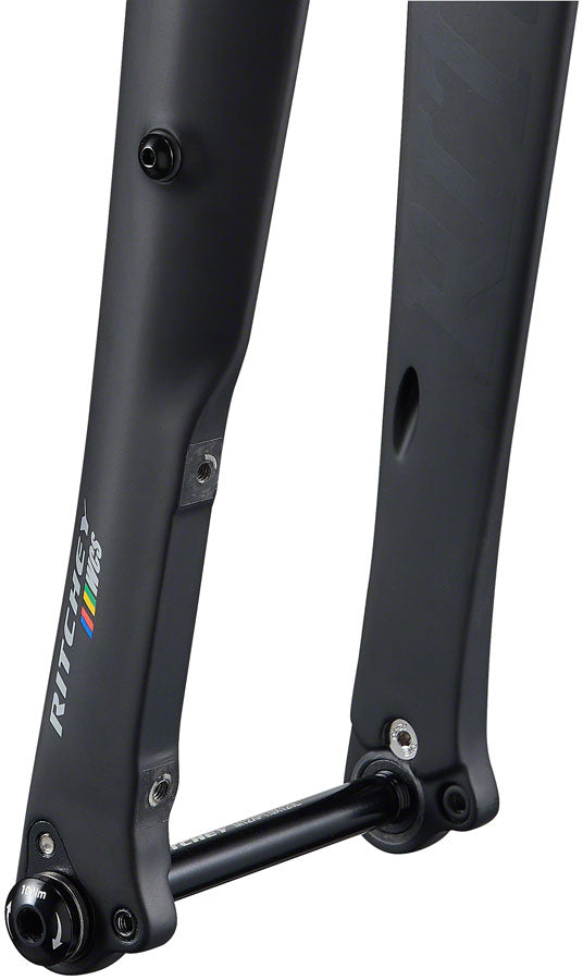 Ritchey WCS Carbon Adventure Fork - 1-1/8&quot; Tapered Thru Axle Flat Mount