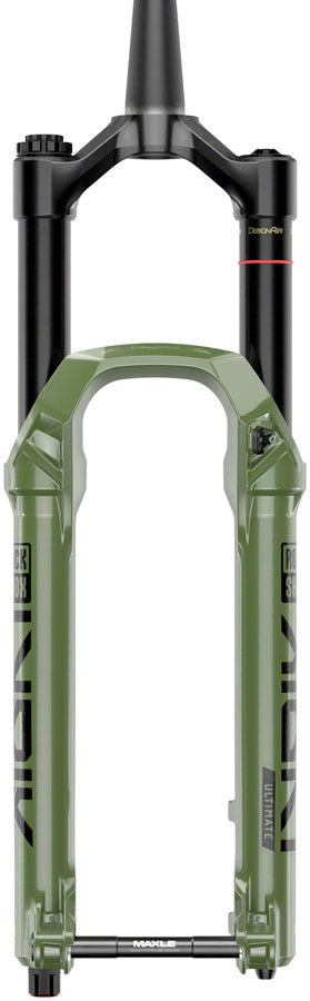 RockShox Lyrik Ultimate Charger 3 RC2 Suspension Fork - 27.5&quot; 150 mm 15 x 110 mm 44 mm Offset Green D1
