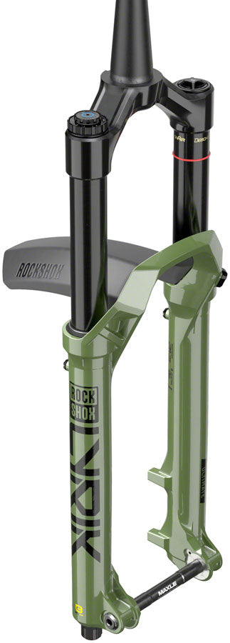 RockShox Lyrik Ultimate Charger 3 RC2 Suspension Fork - 27.5&quot; 160 mm 15 x 110 mm 44 mm Offset Green D1