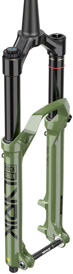 RockShox Lyrik Ultimate Charger 3 RC2 Suspension Fork - 29&quot; 150 mm 15 x 110 mm 44 mm Offset Green D1