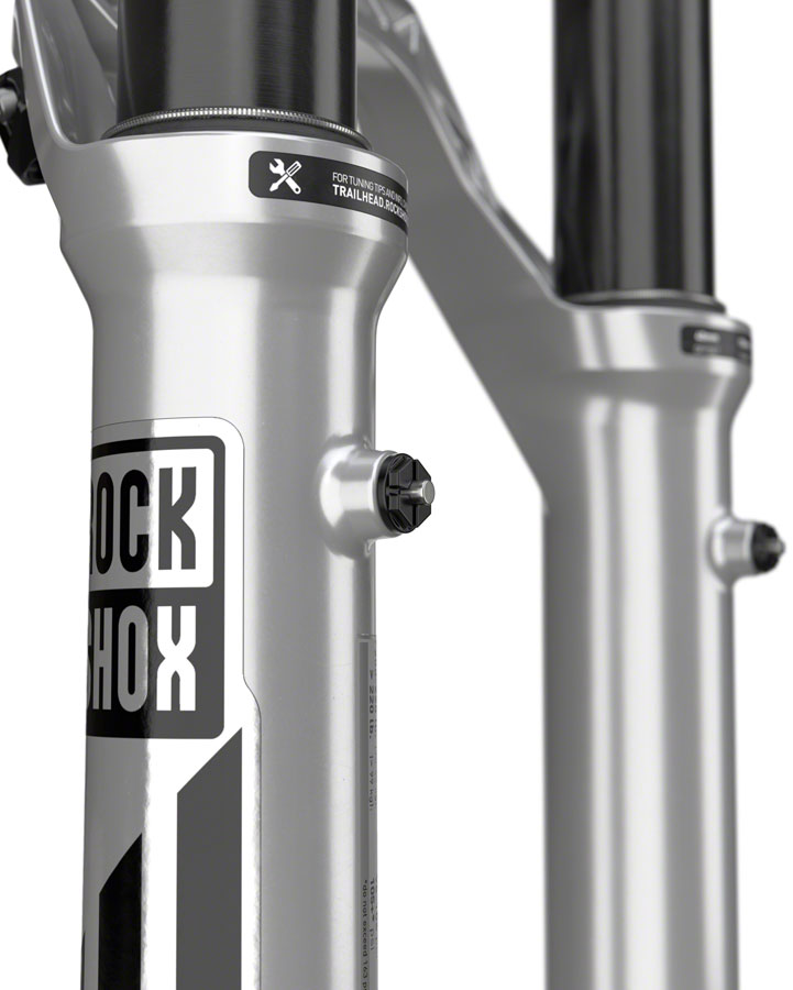 RockShox Pike Ultimate Charger 3 RC2 Suspension Fork - 27.5&quot; 140 mm 15 x 110 mm 37 mm Offset Silver C1