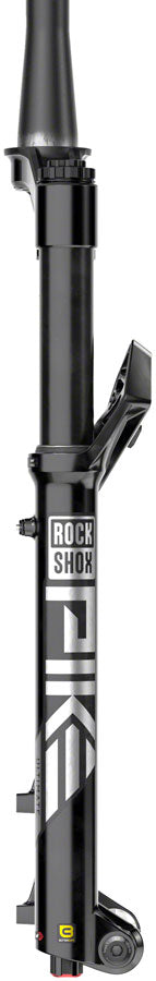 RockShox Pike Ultimate Charger 3 RC2 Suspension Fork - 27.5&quot; 140 mm 15 x 110 mm 37 mm Offset Gloss BLK C1