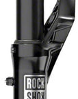 RockShox ZEB Ultimate Charger 3 RC2 Suspension Fork - 29" 190 mm 15 x 110 mm 44 mm Offset Gloss BLK A2