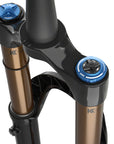 FOX 38 E-Optimized Factory Suspension Fork - 27.5" 170 mm 15QR x 110 mm 44 mm Offset Shiny BLK Grip 2