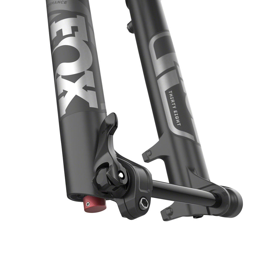 FOX 38 Performance Suspension Fork - 27.5&quot; 170mm 15 x 110mm 44mm Offset Matte BLK 3-Position Grip2