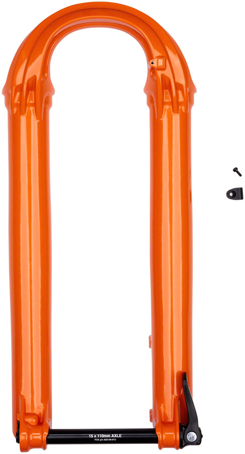 FOX Lower Leg Assembly - 2022 34 29in 140 15x110 QR Fox Shiny Orange F-S P-SE