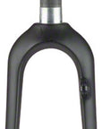 WHISKY No.7 CX Fork - QR 1-1/8" Straight Carbon Steerer Post MountDisc Matte BLK