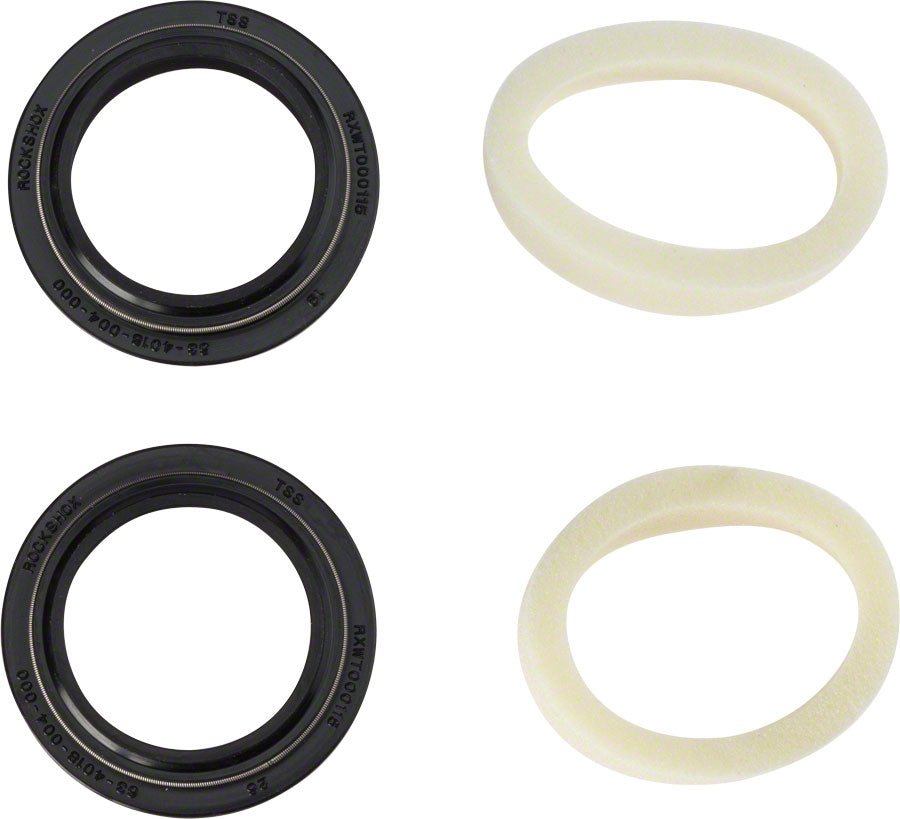 RockShox Dust Seal/Foam Ring BLK Flanged 32mm Seal 10mm Foam Ring - Revelation A3