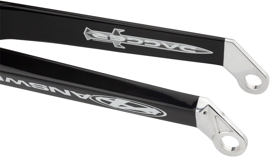 Answer BMX Dagger Pro Fork - 24&quot; 20mm Dropout Black