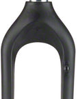 WHISKY No.9 MTN Fork - 29" Post Mount Disc 15 x 100 mm 1.5" Tapered Carbon Steerer Matte BLK