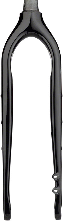 Salsa Cutthroat Carbon Deluxe V2 Fork - 29&quot; 110x15mm Thru-Axle 1-1/8&quot; Tapered Carbon Flat Mount Disc Gloss BLK