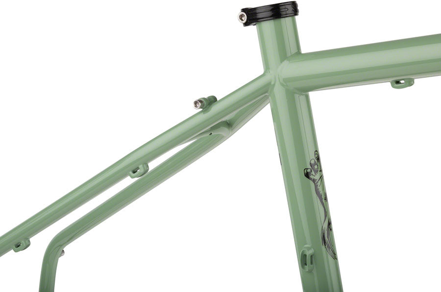 Surly Grappler Frameset 27.5 Steel Sage Green Large The Bike Hub