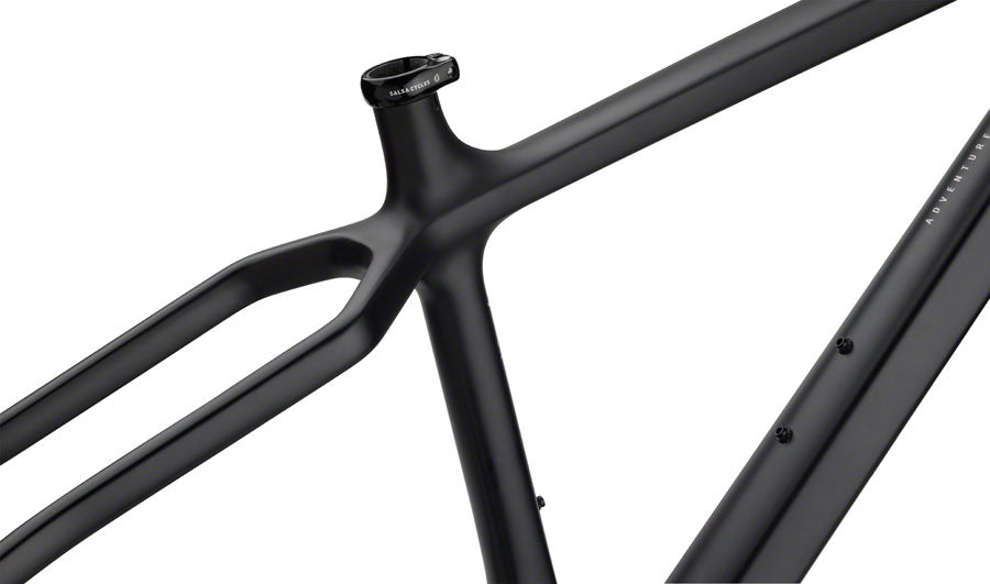 Salsa Beargrease Carbon Fat Bike Frameset - 27.5&quot; Carbon Black Medium