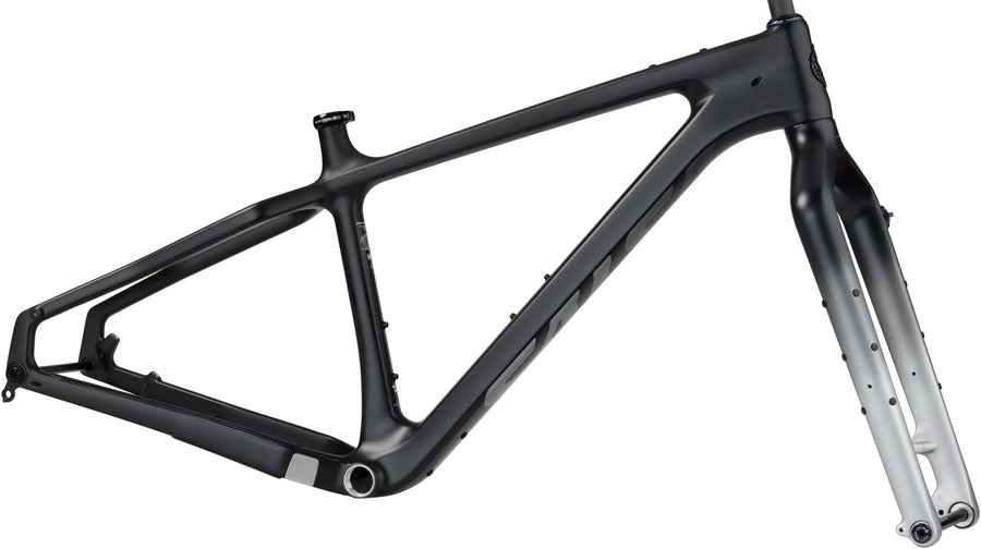 Salsa Beargrease Carbon Fat Bike Frameset - 27.5&quot; Carbon Black Medium