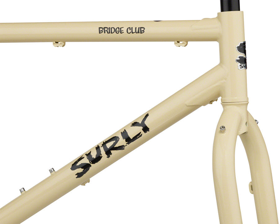 Surly Bridge Club Frameset - 27.5&quot;/700c Steel Whipped Butter X-Large
