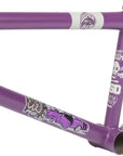 BSD Grime V2 BMX Frame - 21" TT Purple