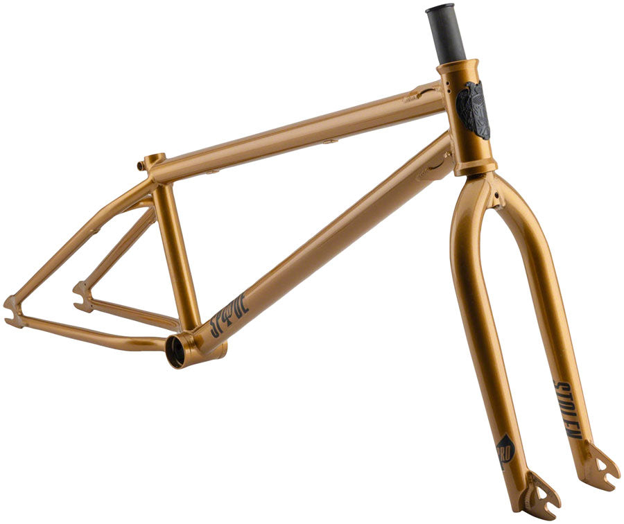 Stolen Spade Pro 22" BMX Frameset - Gold - The Bike Hub
