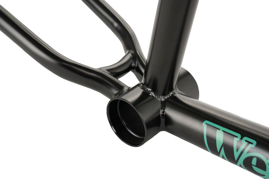 Black best sale bmx frame