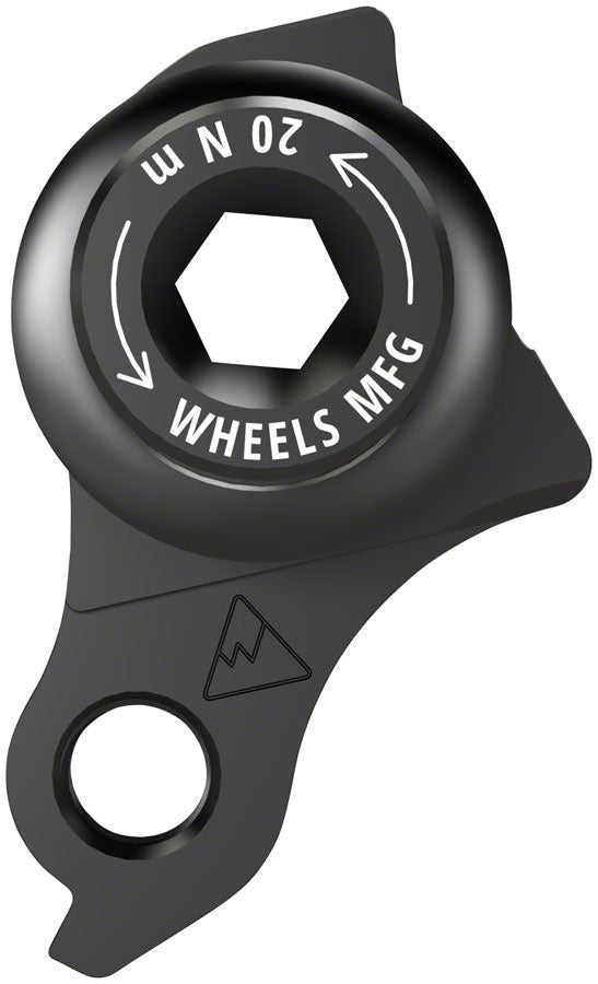 Wheels Manufacturing Universal Derailleur Hanger - 487 For Trek ABP MTB Frames designed to accept SRAM UDH BLK - The Bike Hub