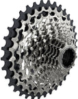 SRAM Force AXS XG-1270 Cassette - 12-Speed 10-36t Silver For XDR Driver Body D1