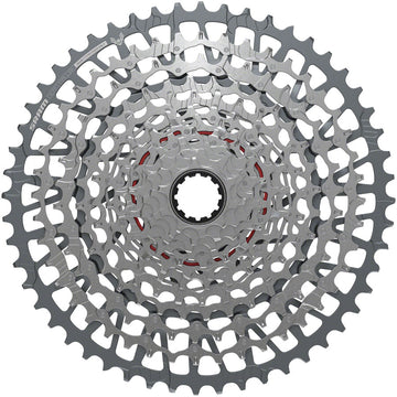SRAM GX Eagle T-Type XS-1275 Cassette - 12-Speed 10-52t For XD Driver Silver