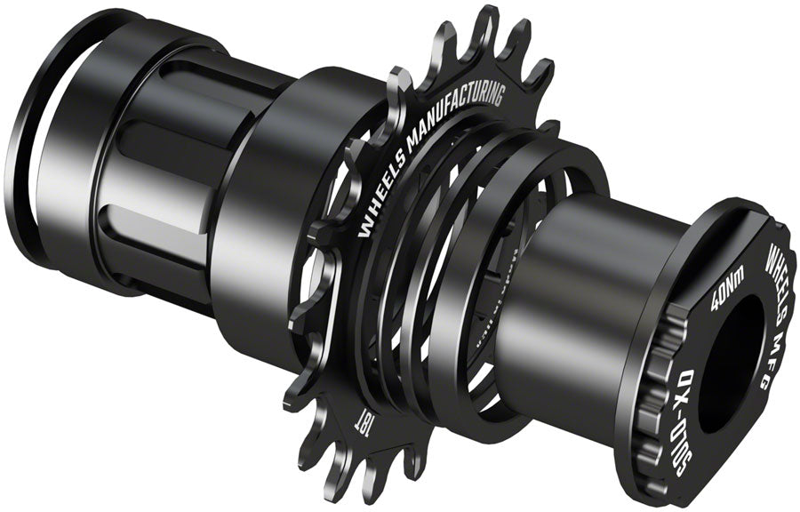 Wheels Manufacturing SOLO-XD XD/XDR Single Speed Conversion Kit - 18t For SRAM XD/XDR Freehub BLK