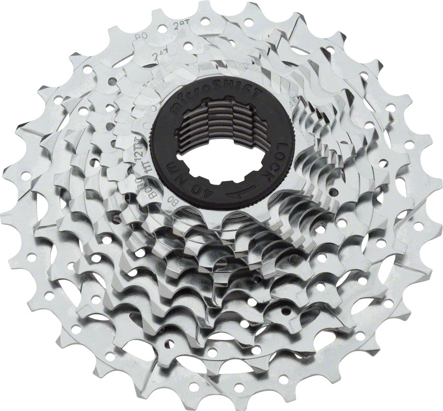 microSHIFT H10 Cassette - 10 Speed 11-28t Silver Chrome Plated