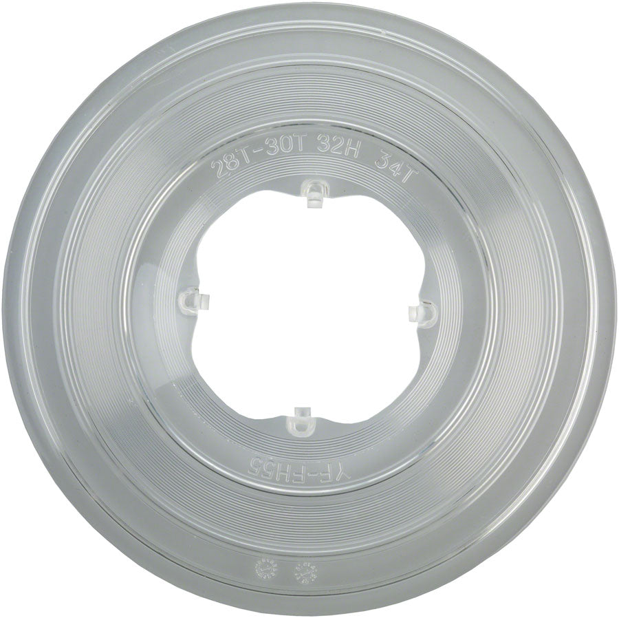 Dimension Freehub Spoke Protector 28-34 Tooth 4 Hook 32 Hole Clear Plastic