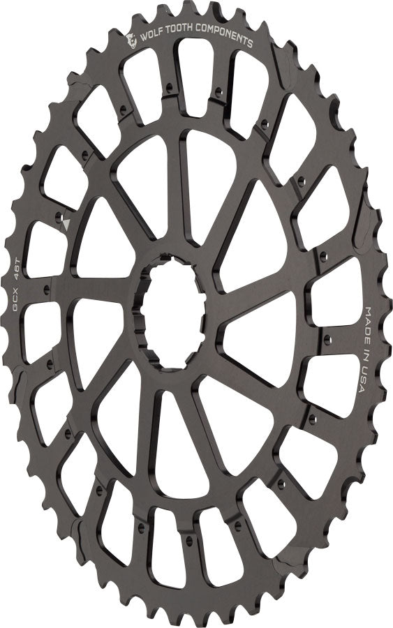 Wolf Tooth GCX XX1/X01 Replacement Cog 46T Black - The Bike Hub