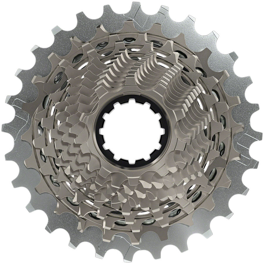 SRAM RED AXS XG-1290 Cassette - 12 Speed 10-33t Silver For XDR Driver Body D1