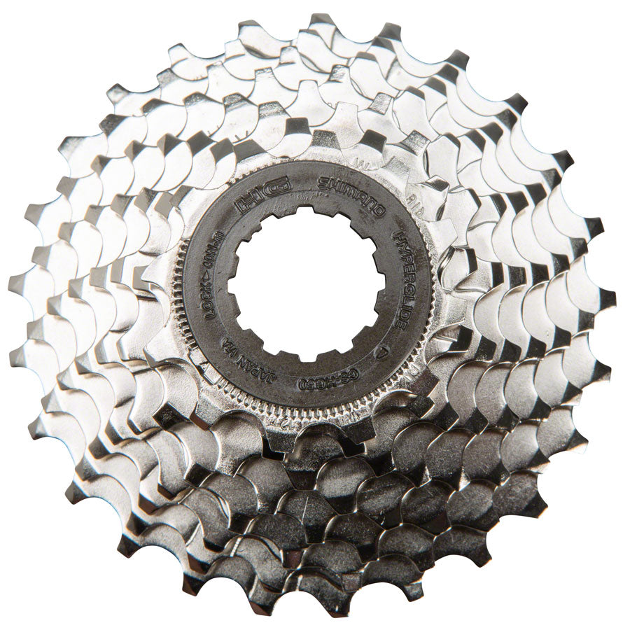 Shimano Claris CS-HG50 Cassette - 8 Speed 12-25t Silver Nickel Plated - The Bike Hub