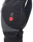 SealSkinz Upwell Waterproof Heated Gloves - Black Full Finger X-Large