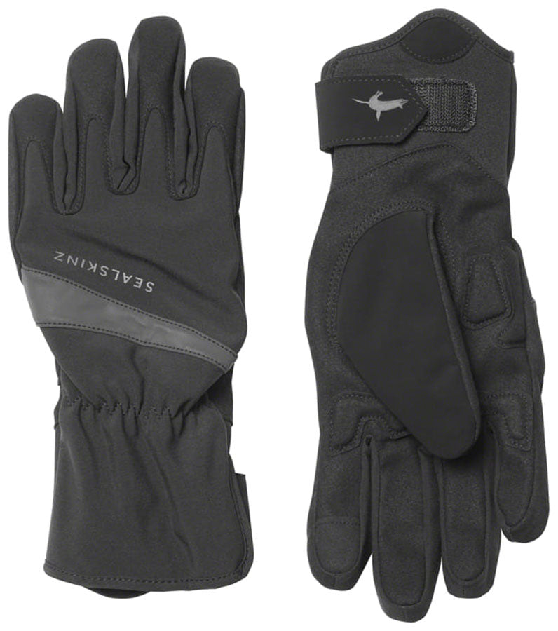 SealSkinz Bodham Waterproof Gloves - Black Full Finger Medium