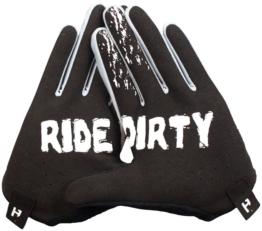 Handup Most Days Glove - Black/White Prizm Full Finger X-Small - The Bike Hub