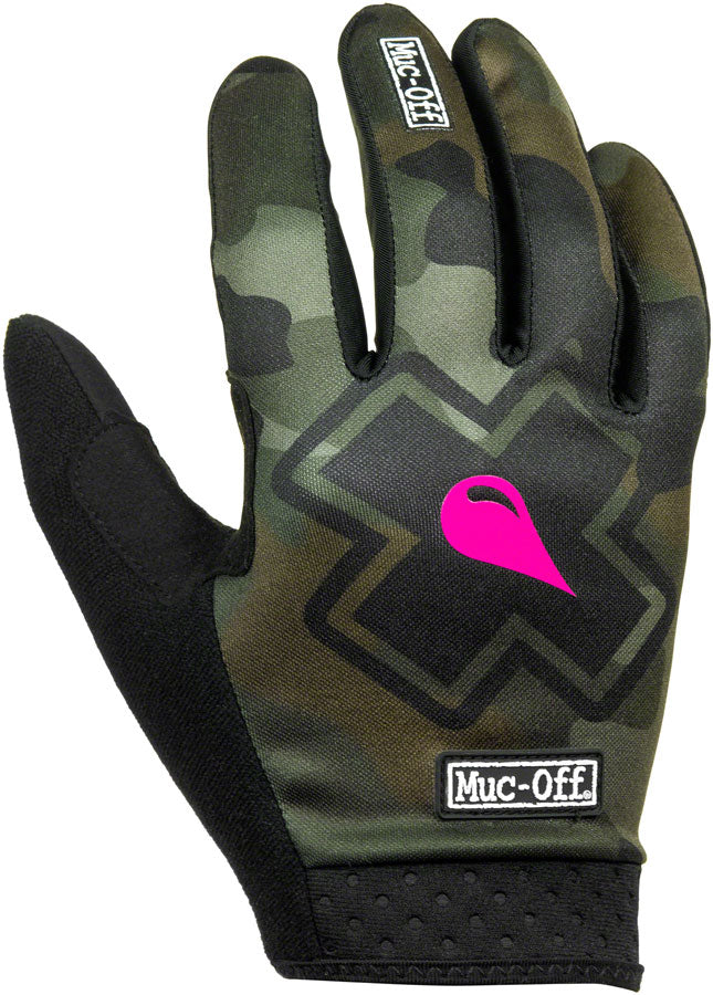 Muc-Off MTB Ride Full Finger Gloves Unisex Camo S Pair