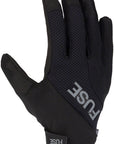 FUSE Echo Gloves - Black Full Finger Large