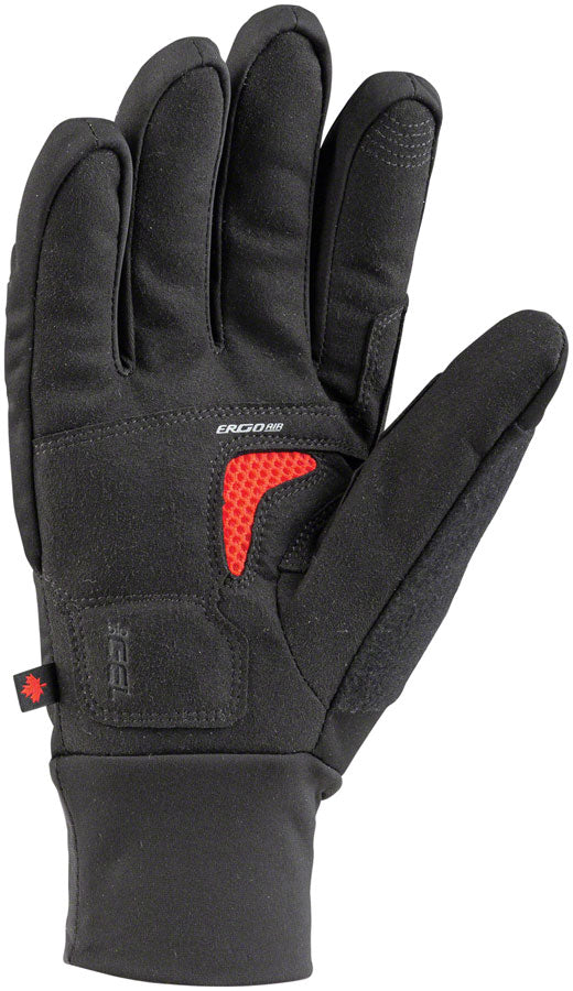Garneau Supra-180 Glove - Black Full Finger Mens Small